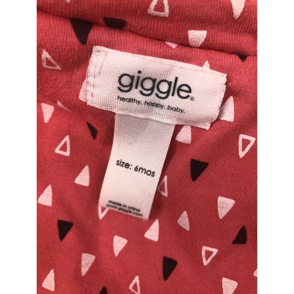 Giggle Moon Size 6M Grey & Pink Sherpa Snow Suit - Picture 6 of 6